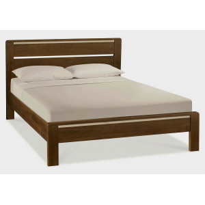 Dark Walnut Oil - Casa 1m4 : Giường Ngủ Gỗ Sồi